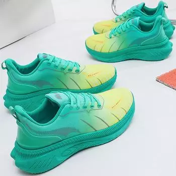 HOHO FAIR Кроссовки Женская обувь Яркие красочные спортивная обувь Мужская обувь на шнуровке Пара кроссовок