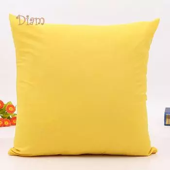 HOHO Кровать Декор Сплошной цвет Пледы Наволочка Квадратная наволочка красный