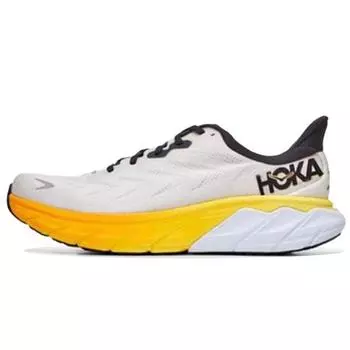 HOKA Arahi 6 Nimbus Cloud Мужские кроссовки белые Blanc-De-Blanc 1123194-NCBDB 40