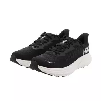 Hoka Arahi 7 Wide Track Field Running Size Black and White Men s & Shoes, 26.0,