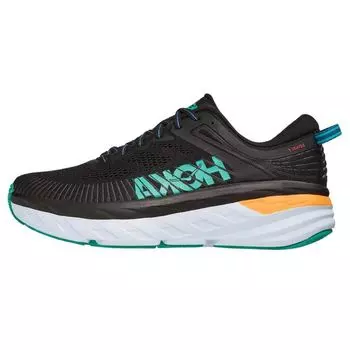 HOKA Bondi 7 Черные Мужские Кроссовки Atlantis 1110518-BATL