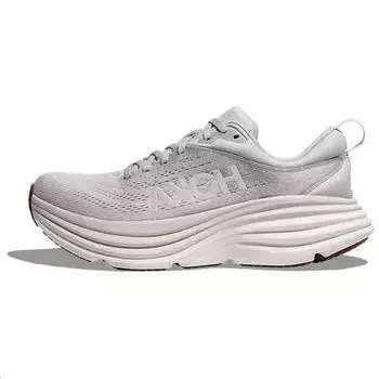 HOKA Bondi 8 Lunar Rock Nimbus Cloud Женские кроссовки Серые 1127952-LRNC 39