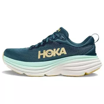 HOKA Bondi 8 Midnight Ocean Мужские кроссовки Синие Bluesteel 1123202-MOBS 46
