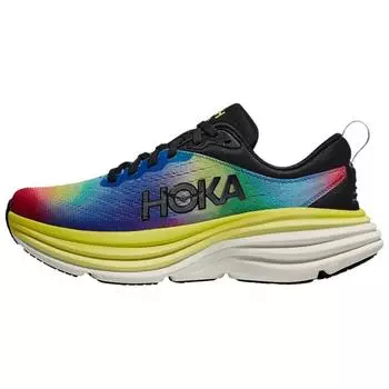 HOKA Bondi 8 Rainbow Мужские кроссовки Разноцветный Черный 1123202-BKML 43