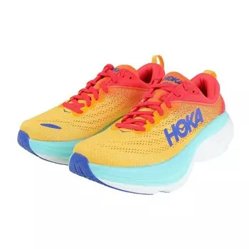 HOKA Bondi 8 Regular Running Shoes (1127952-CRSCL) (Orange/Size 23.5/Women s) оранжевый