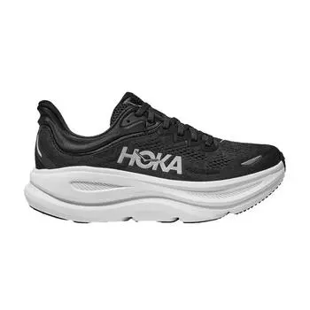 HOKA Bondi 9 черные белые мужские кроссовки 1162011-BWHT 41