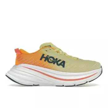 HOKA Bondi X Yellow Pear Женские кроссовки ярко-желтые 1113513-YPRY 36