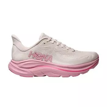 HOKA Clifton 10 Широкие Кроссовки Розовый Крем Женские Сушеная Роза 1162050-RMD 37