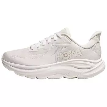 HOKA Clifton 10 Тройные белые мужские кроссовки 1162030-WWH 45