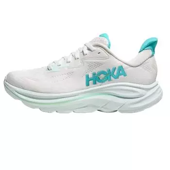 HOKA Clifton 10 White Cielo Blue женские кроссовки 1162031-WTCL 36