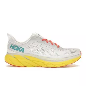 HOKA Clifton 8 Blanc De Blanc Illumination Мужские кроссовки белые 1119393-BDBI 41