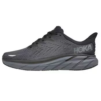 HOKA Clifton 8 Черные женские кроссовки 1119394-BBLC 36