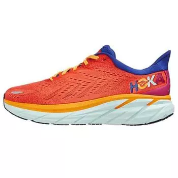 HOKA Clifton 8 ST/ART Pack Мужские кроссовки Оранжевые Fiesta Blueing 1119393-FBLN 44