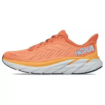 HOKA Clifton 8 Sun Baked Женские кроссовки Оранжевый-Коралловый 1119394-SBSCR