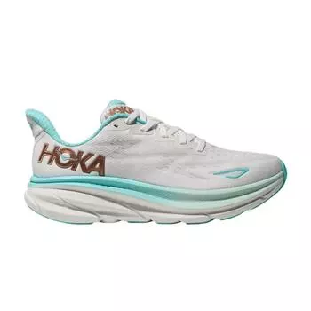 HOKA Clifton 9 Frost Rose Gold женские кроссовки белые 1127896-FTRS 36