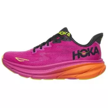 HOKA Clifton 9 Fuchsia Black Мужские кроссовки Фиолетовый 1127895-FCK 44.5