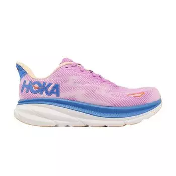 HOKA Clifton 9 Wide Cyclamen Женские кроссовки Розовый сладко-сиреневый 1132211-CSLC 40
