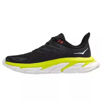 HOKA Clifton Edge Anthracite Evening Primrose Мужские кроссовки черные 1110510-AEPR