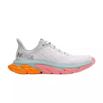 HOKA Clifton Edge Nimbus Cloud Lunar Rock Мужские кроссовки белые 1110510-NCLR