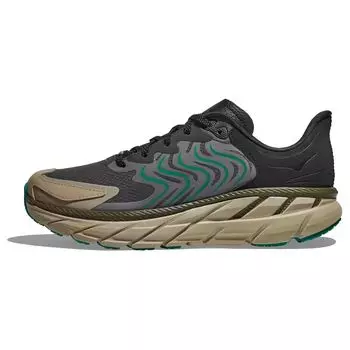 Кроссовки мужские HOKA Clifton LS Stealth Tech Pack черные Castlerock Barley 1150920-CKB 45