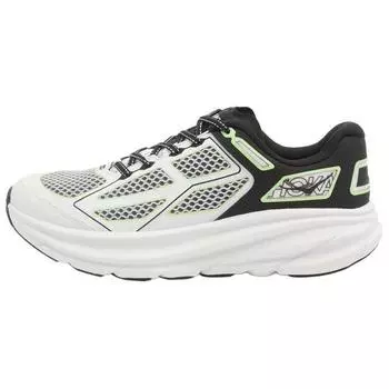 HOKA Clifton One9 белые черные зеленые кроссовки унисекс 1155370-BWHT 38