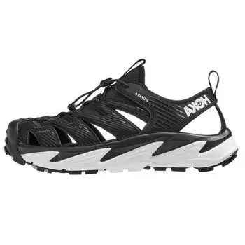 HOKA Hopara Sandal Черно-белые кроссовки унисекс 1123112-BWHT 38
