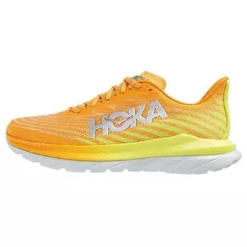 HOKA Mach 5 Radiant Yellow Evening Primrose Мужские кроссовки Оранжевые 1127893-RYEP