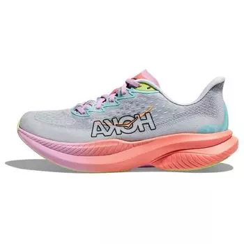 HOKA Mach 6 Illusion Dusk Женские Кроссовки Серые 1147810-ISK 38.5