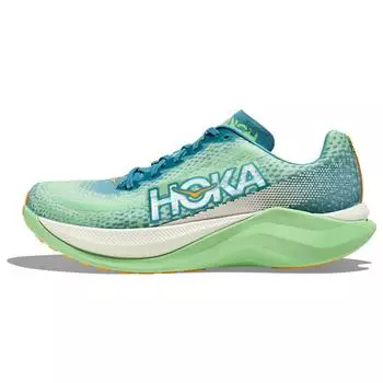 HOKA Mach X Ocean Mist Мужские кроссовки Blue Lime-Glow 1141450-OMLG 43