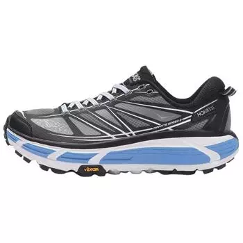 HOKA Mafate Speed 2 Черно-бело-синие кроссовки унисекс 1126851-BWHT 43