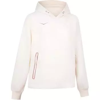 HOKA ONE ONE Aw24 Женская уличная серия Удобная дышащая толстовка с длинным рукавом Женские топы Plaster-White 1171817 S