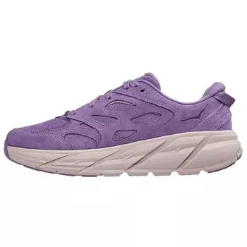 Hoka One One Bondi L Suede Chalk Violet Lilac Ash (All Gender) Unisex Sneakers 1122571-CVLA 44.5