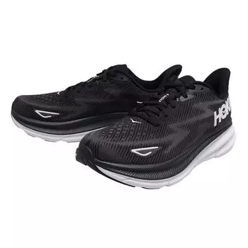 HOKA ONE ONE CLIFTON 9 BLACK/WHITE 25.0CM