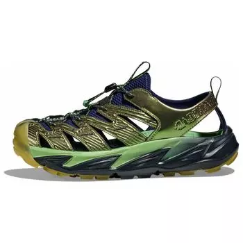 Hoka One One Hopara Brain Dead Pea Pod зеленые мужские кроссовки Peapod Eggnog 1140690-PEGG 40