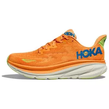 HOKA ONE ONE Кроссовки мужские Clifton 9 Solar Flare Lettuce 1127895-SLRL 40.5