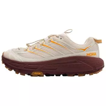 Кроссовки унисекс HOKA Mafate Three2 Vanilla Varsity Burgundy Cream 1141572-VVR 41