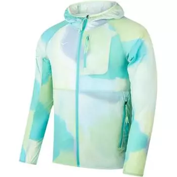HOKA ONE ONE Легкая дышащая куртка с капюшоном от солнца Мужские куртки светло-зеленая 1174194-TTPP M