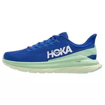 Hoka One One Mach 4 Dazzling Blue Мужские кроссовки Зелено-Пепельный 1113528-DBGA 44