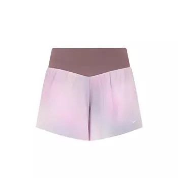 HOKA ONE ONE Мягкие Впитывающие Быстросохнущие Дышащие Спортивные шорты три четверти Женские шорты Ярко-розовые 1154316 L