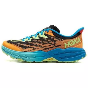 HOKA ONE ONE Мужские кроссовки Speedgoat 5 Solar Flare Diva Синие 1123157-SDV 42