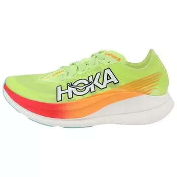 Hoka One One Rocket X 2 Lettuce Solar Flare Unisex Sneakers 1127927-LCS 40.5