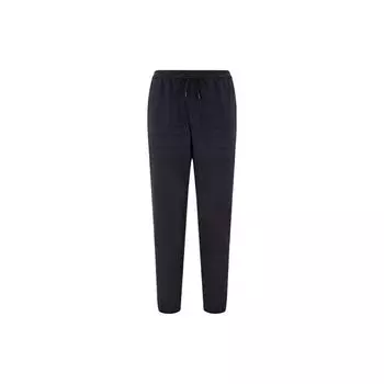 HOKA ONE ONE Solid Color Elastic Drawstring Casual Knitted Sports Pants Men bottoms Black 1128267-11 S