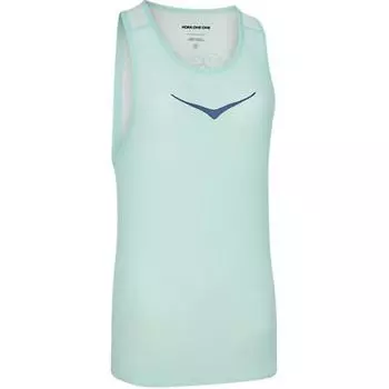 HOKA ONE ONE Удобная Дышащая Легкая Облегающая Майка Танк Женские Топы Небесно-голубой 1151082 L