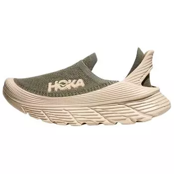 HOKA Restore TC Aerino Морской мох Ваниль Унисекс Кроссовки Зеленый 1162534-SSSV 38.5