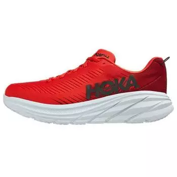 HOKA Rincon 3 Rhubarb Fiesta Мужские кроссовки красные 1119395-RFST