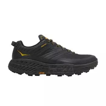 HOKA Speedgoat 4 GTX Антрацит Мужские Кроссовки Черные Темно-Галль-Серый 1106530-ADGG
