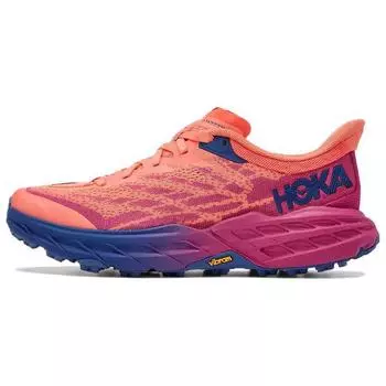 HOKA Speedgoat 5 Festival Fuchsia Camellia Женские кроссовки Оранжевые 1123158-FFCM 39