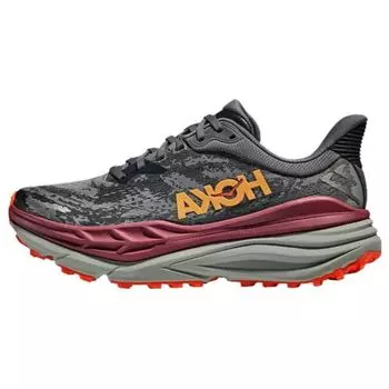 HOKA Stinson 7 Castlerock Cabernet Мужские кроссовки Серые 1141530-CCBRN 42.5
