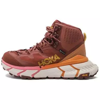 HOKA Tennine Hike GTX Cherry Mahogany Strawberry Ice Женские кроссовки Коричневые 1113511-CMSI 40.5
