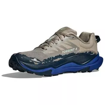 HOKA Torrent 4 Farro Ultramarine мужские кроссовки серые 1155115-FRRL 43